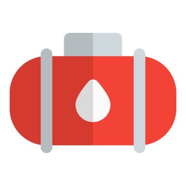 Propan gazı depolamak için kullanılan depo veya konteyner.