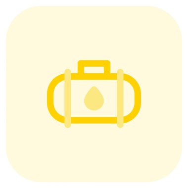 Propan gazı depolamak için kullanılan depo veya konteyner.