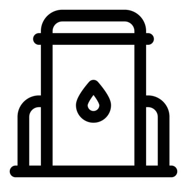 Hayati sıvı alüminyum tankta güvenle tutulur..