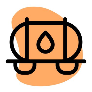 Sıvı nakliye için demiryolu taşıma sistemi.