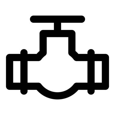Valf boru akışını düzenler veya yönetir.
