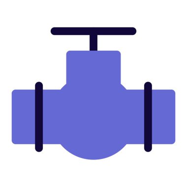 Valf boru akışını düzenler veya yönetir.