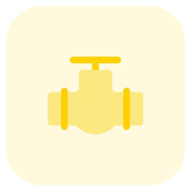 Valf boru akışını düzenler veya yönetir.