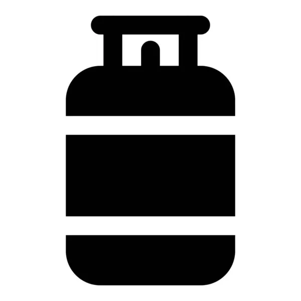 Réservoir Contenant Gaz Combustible Pour Véhicules — Image vectorielle