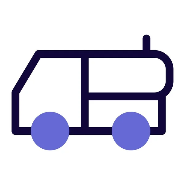 Autocarro Petrolifero Che Trasporta Petrolio Liquido Strada — Vettoriale Stock