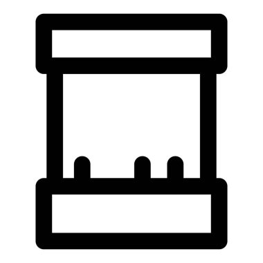 Dolaplarda ve atari salonlarında eğlence amaçlı Retro video oyunları.