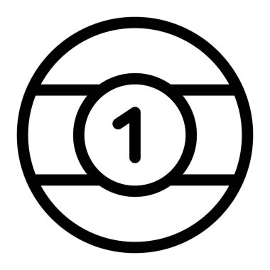 Bilardo oyunlarında kullanılan küçük sert top.