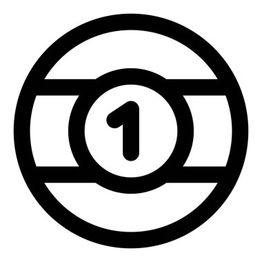 Bilardo oyunlarında kullanılan küçük sert top.