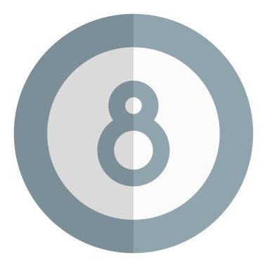 Bilardo ya da bilardo oyunlarında kullanılan bilardo topu.