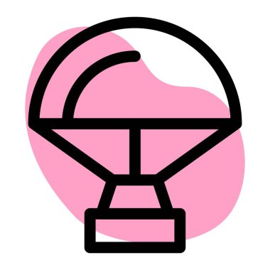 Kapsül paraşütü güvenli inişi sağlar.