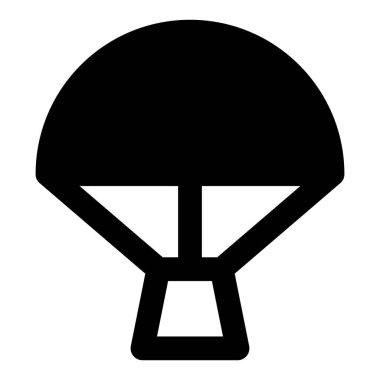 Kapsül paraşütleri sağlayan güvenli düşüş.