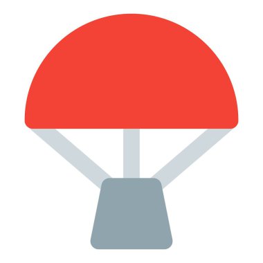 Kapsül paraşütleri sağlayan güvenli düşüş.