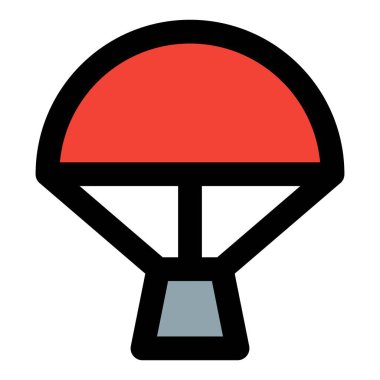 Kapsül paraşütleri sağlayan güvenli düşüş.