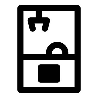 Ödül kapmak için pençe ile atari oyunu.