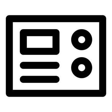 Uzay sistemlerini denetlemek için kontrol paneli.