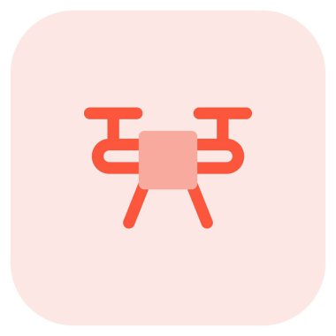 Uçan araç veya insansız hava aracı tarafından yakalanan hava görüntüsü.