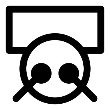 Bateri bileşenleriyle ritm atari oyunu.