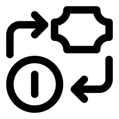 Oyun alanında madeni para takas ediliyor.