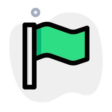 Ulusal amblem kozmik sessizlikte sallanıyor.