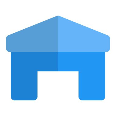 Uzay aracı ya da uçak deposu inşaatı.