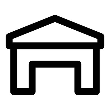 Uzay aracı ya da uçak deposu inşaatı.