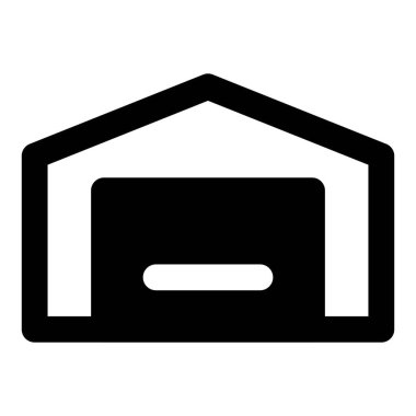 Uzay araçlarını depolamak için tasarlanan bina.