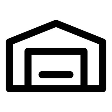 Uzay araçlarını depolamak için tasarlanan bina.