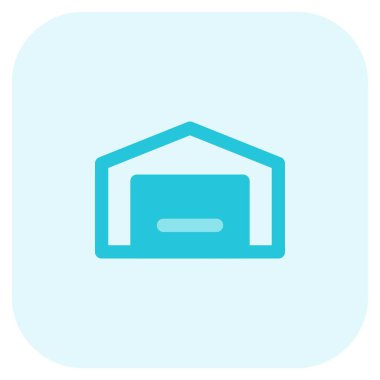 Uzay araçlarını depolamak için tasarlanan bina.