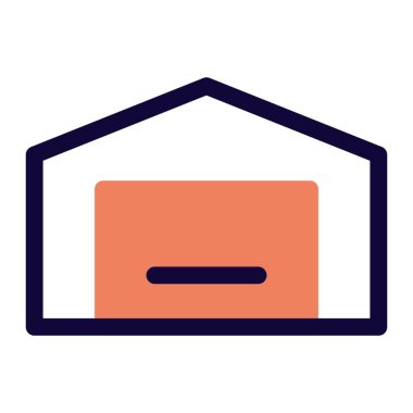 Uzay araçlarını depolamak için tasarlanan bina.