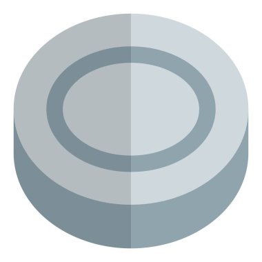 Hokey oyuncuları puck 'a sopalarıyla vurur..