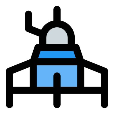 Ay 'a ya da gezegene inecek uzay gemisi.