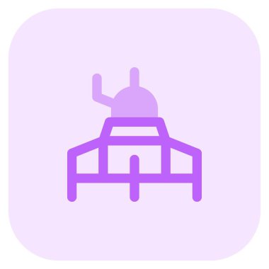 Ay 'a ya da gezegene inecek uzay gemisi.