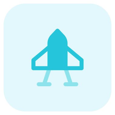 Roket sistemi inişe izin veriyor.