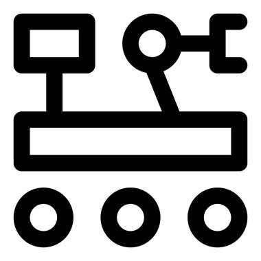 Mars 'ta yüzey keşfi için robot araç.