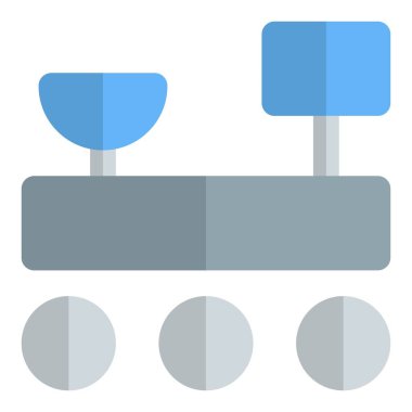 Mars gezgini, gezegen yüzeyini keşfetmek için robot araç..