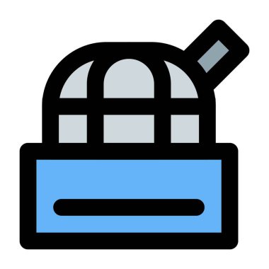 Doğal olayları gözlemlemek için tasarlanmış bir gözlemevi.