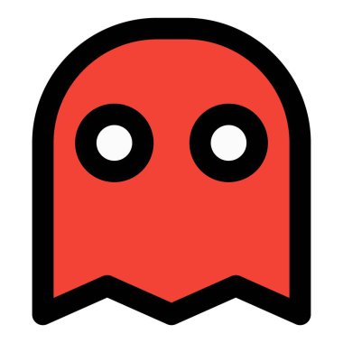 Pacman ısrarla renkli hayaletler tarafından takip ediliyor..