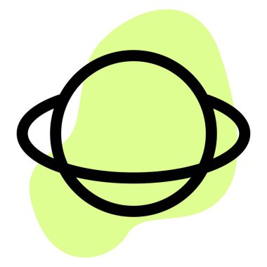 Gezegen, gök cismi halkayla çevrili..