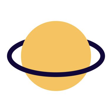 Gezegen, gök cismi halkayla çevrili..