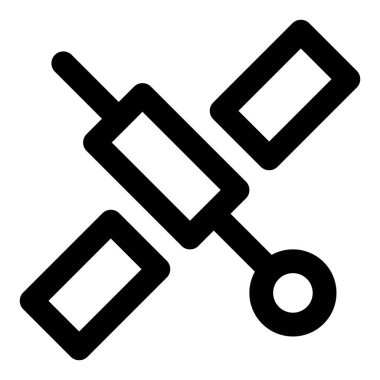 Uzaydan veri aktaran yörüngedeki nesne.