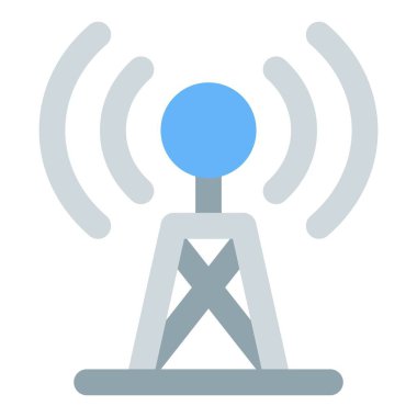 İletişim sinyalleri göndermek için sinyal kulesi.