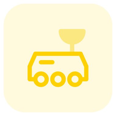 Uzay aracı gökyüzü arazisini kolaylıkla keşfedebilir.