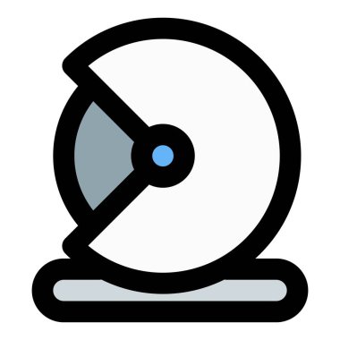 Astronot için koruyucu uzay başlığı.