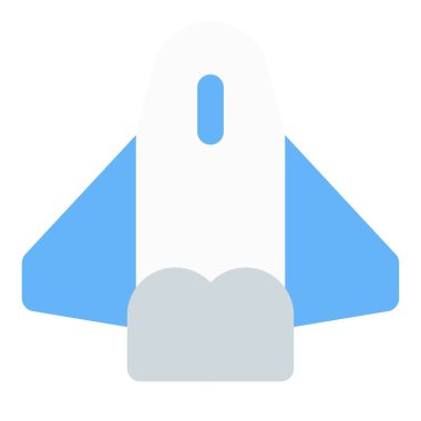 Yeniden kullanılabilir uzay aracı Dünya yörüngesine fırlatılıyor..