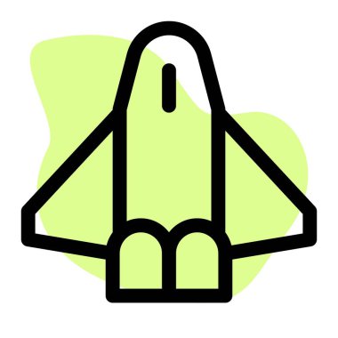 Yeniden kullanılabilir uzay aracı Dünya yörüngesine fırlatılıyor..