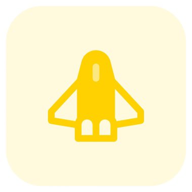 Yeniden kullanılabilir uzay aracı Dünya yörüngesine fırlatılıyor..