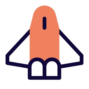 Yeniden kullanılabilir uzay aracı Dünya yörüngesine fırlatılıyor..