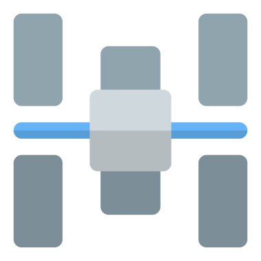 Yörüngedeki merkez araştırma ve gözlem yapar.