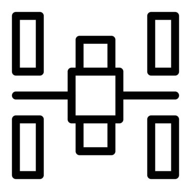 Yörüngedeki merkez araştırma ve gözlem yapar.