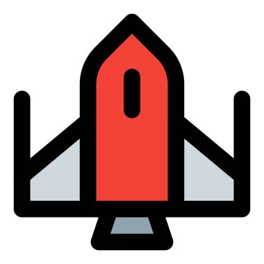 Kozmik maceralarda pilot uzay aracı.